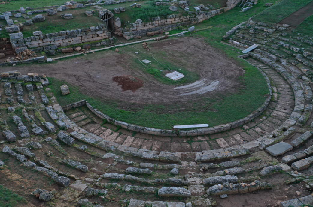 Αρχαίο Θέατρο Ερέτριας  ● Εύβοια